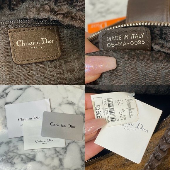 DIOR 05 Vintage Shearling East West Flight Bag - Picture 8 of 12